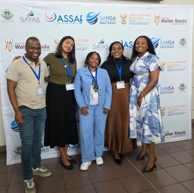 SAYAS Executive Committee, alumni and secretariat at the ASSAf Annual Young Scientists Conference 2026, Walter Sisulu University
